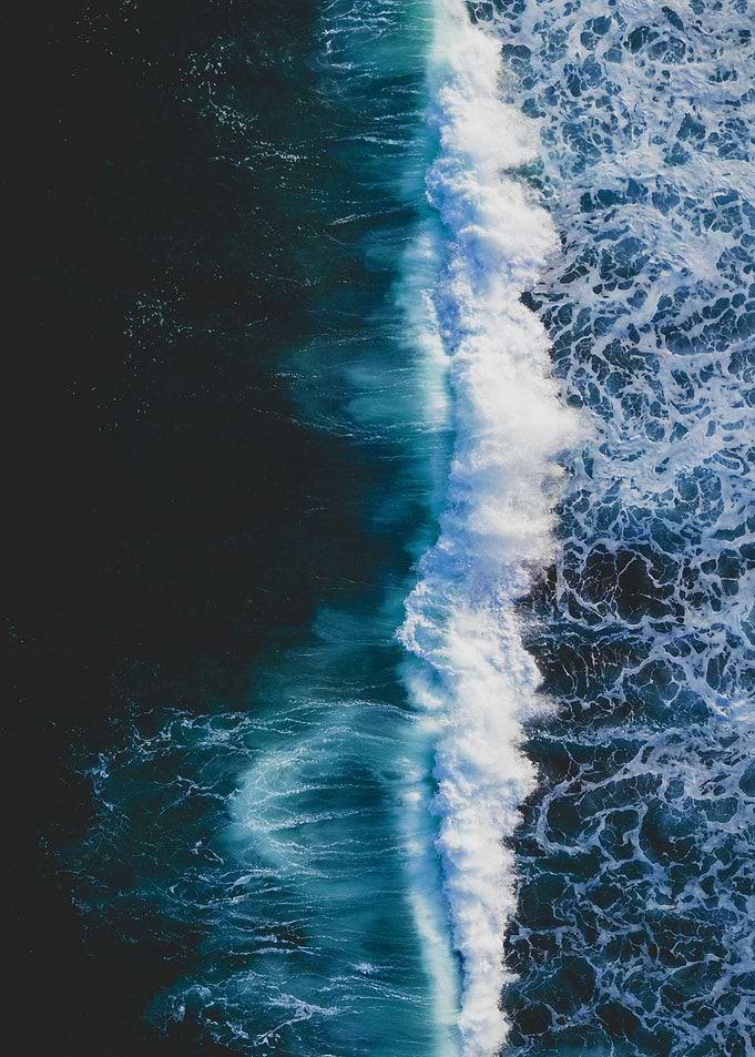 Blue Ocean Waves