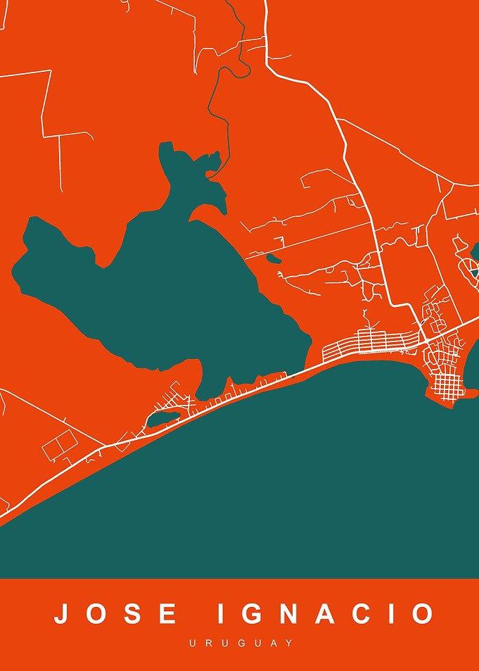 JOSE IGNACIO Map URUGUAY