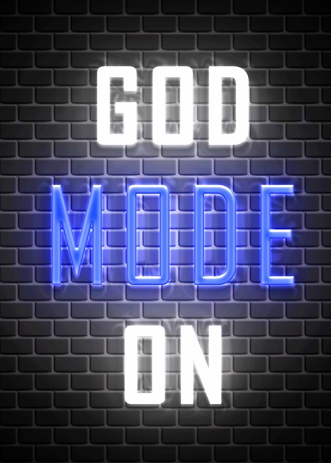 God mode on