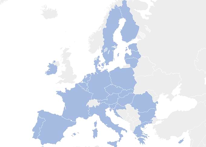 European Union map 2022 li