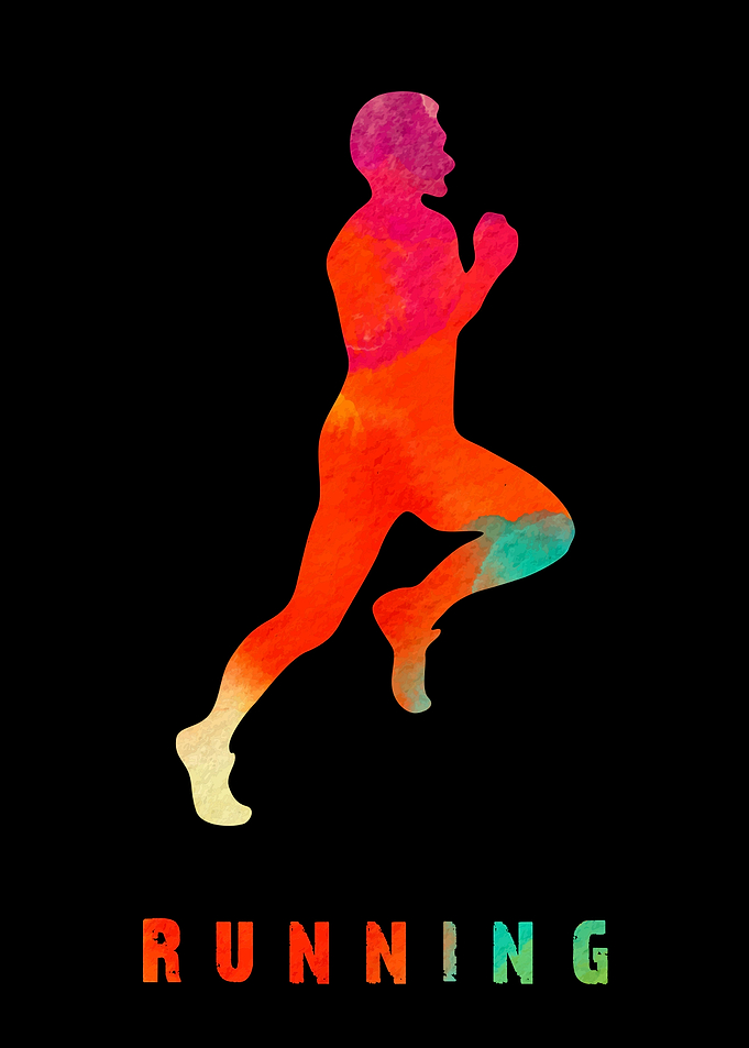 Running Sports Colorful