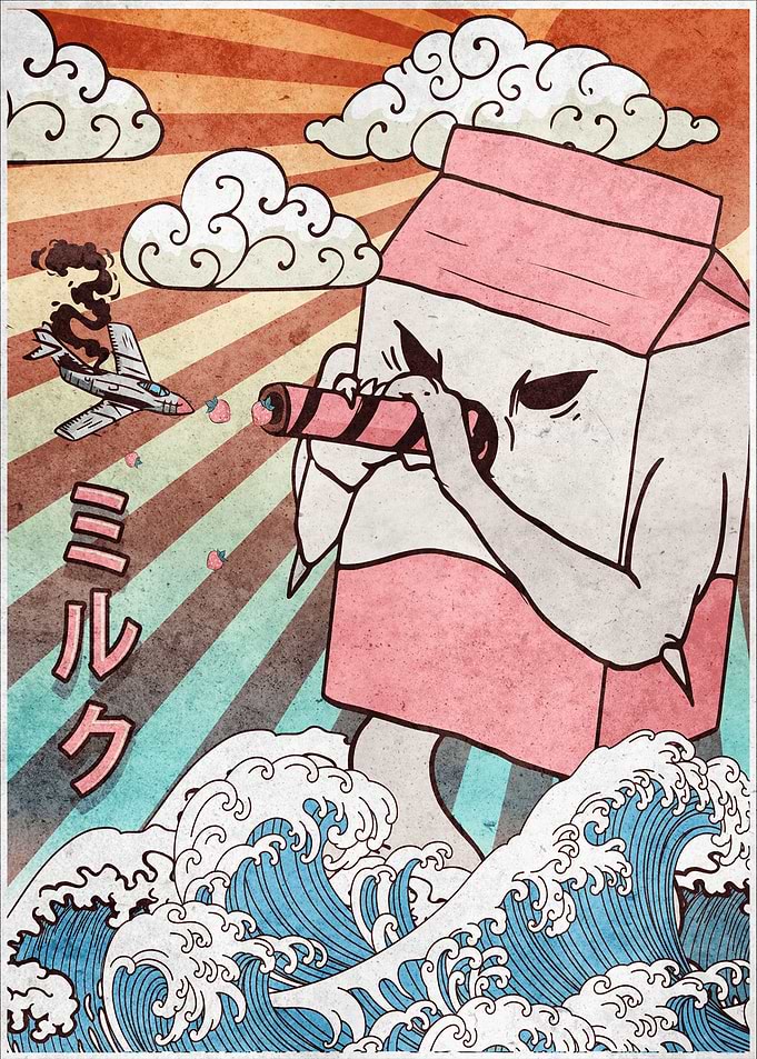 Kaiju Strawberry Milk