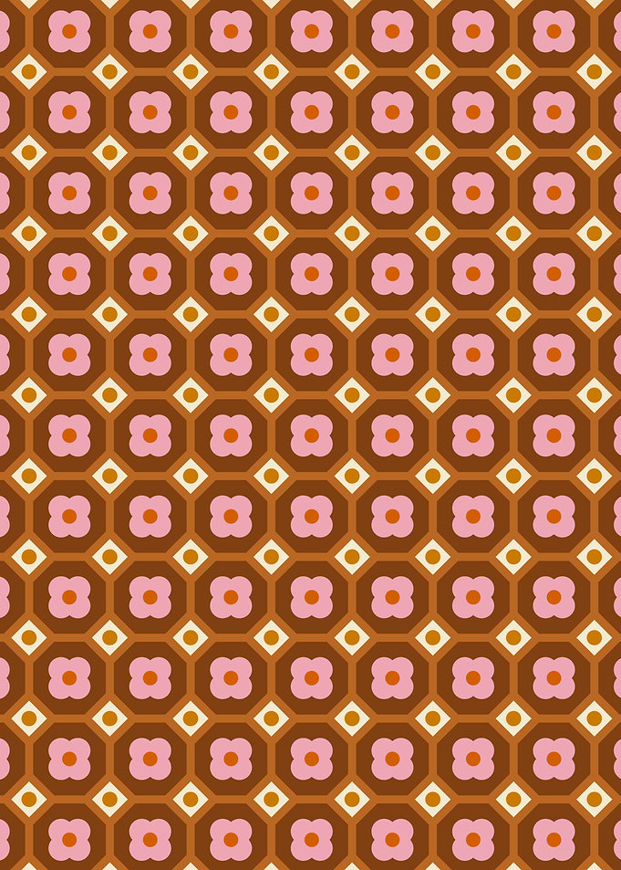 Groovy Retro Pattern 25