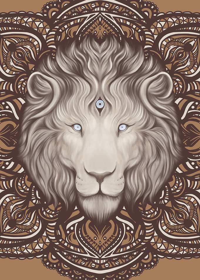 Mandala of the Lion