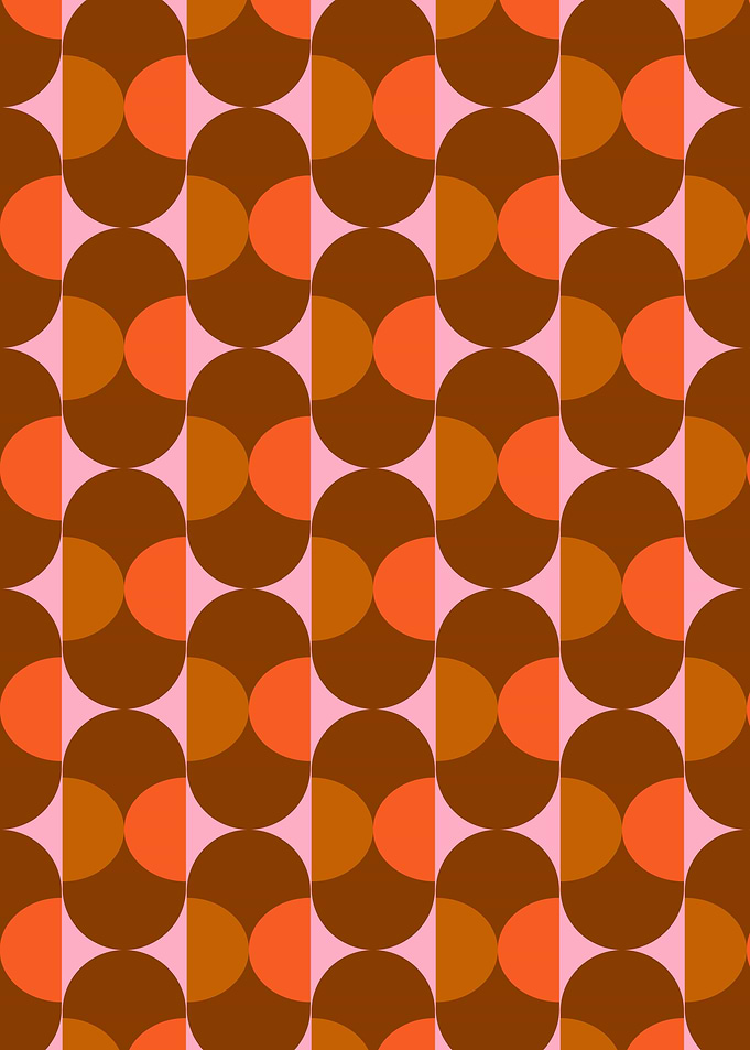 Groovy Retro Pattern 19