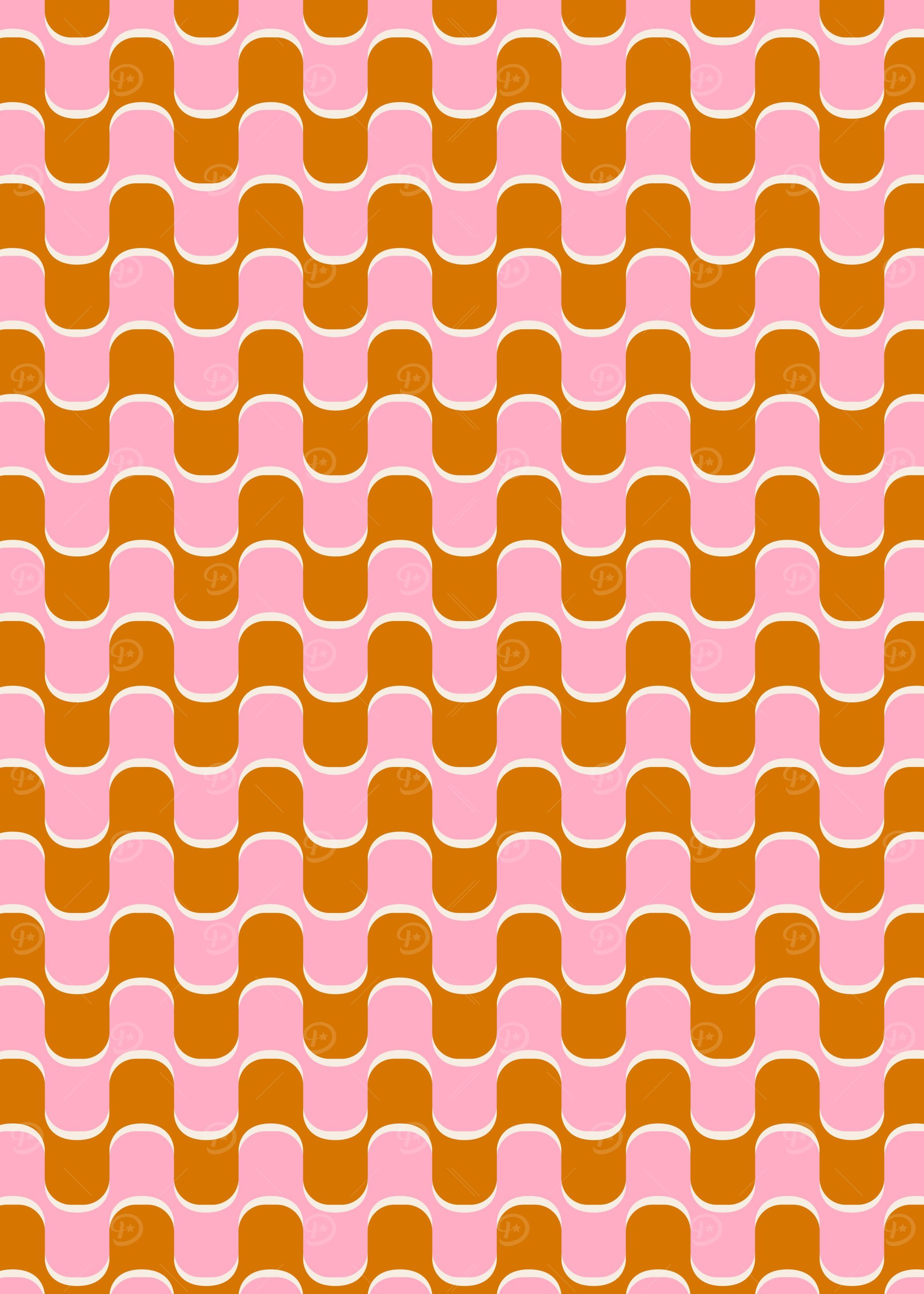 Groovy Retro Pattern 16