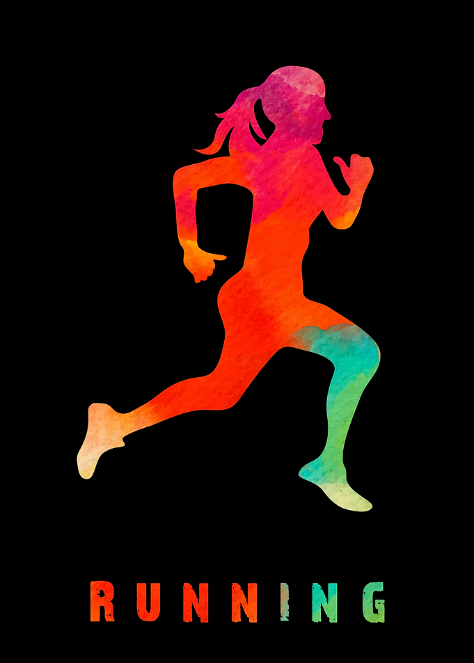 Running Sports Colorful