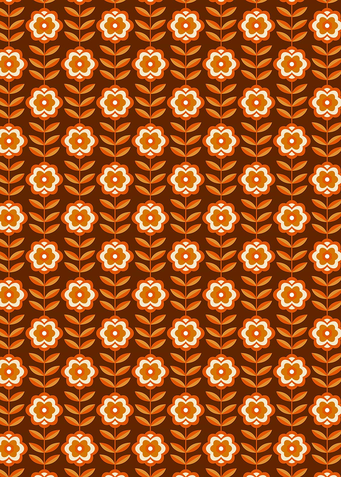 Groovy Retro Pattern 06