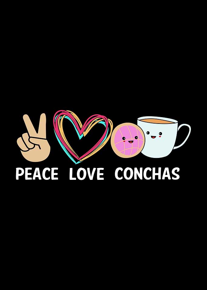 Peace Love Conchas