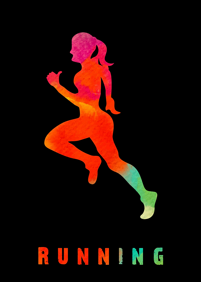 Running Sports Colorful