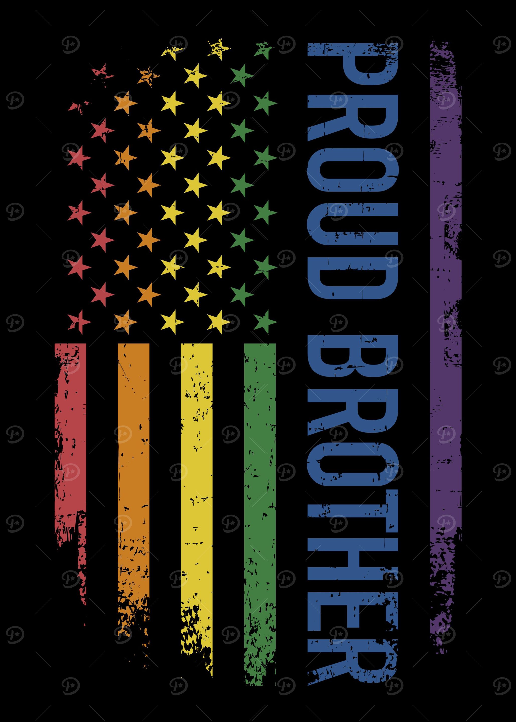 Proud brother with US rain