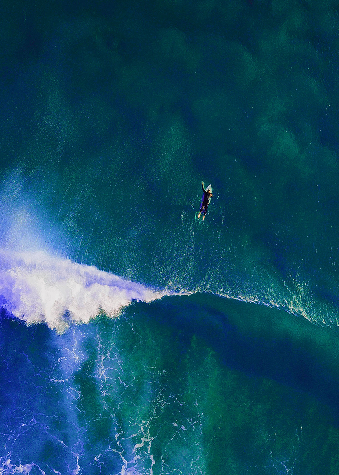 Blue Ocean Waves