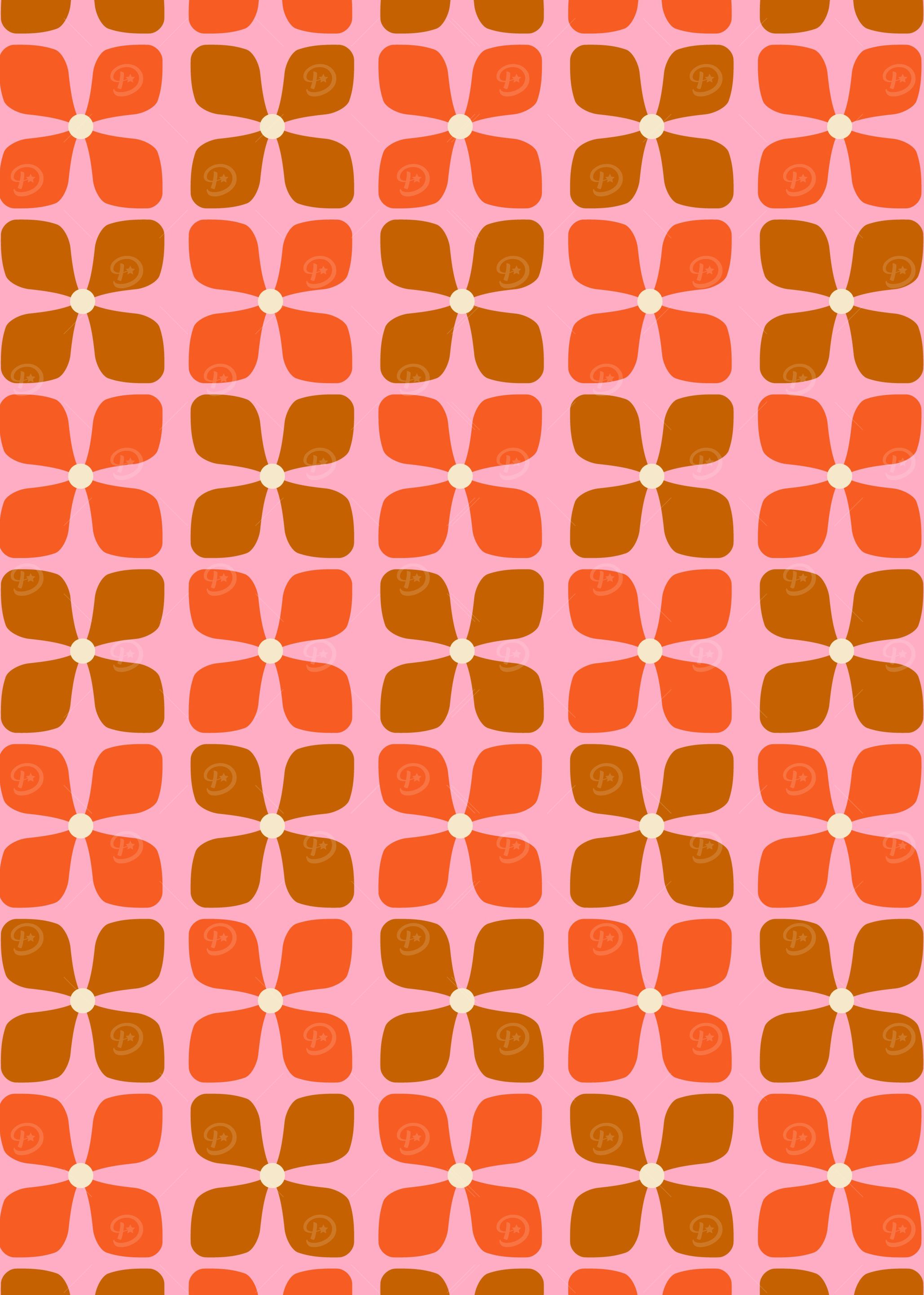 Groovy Retro Pattern 23