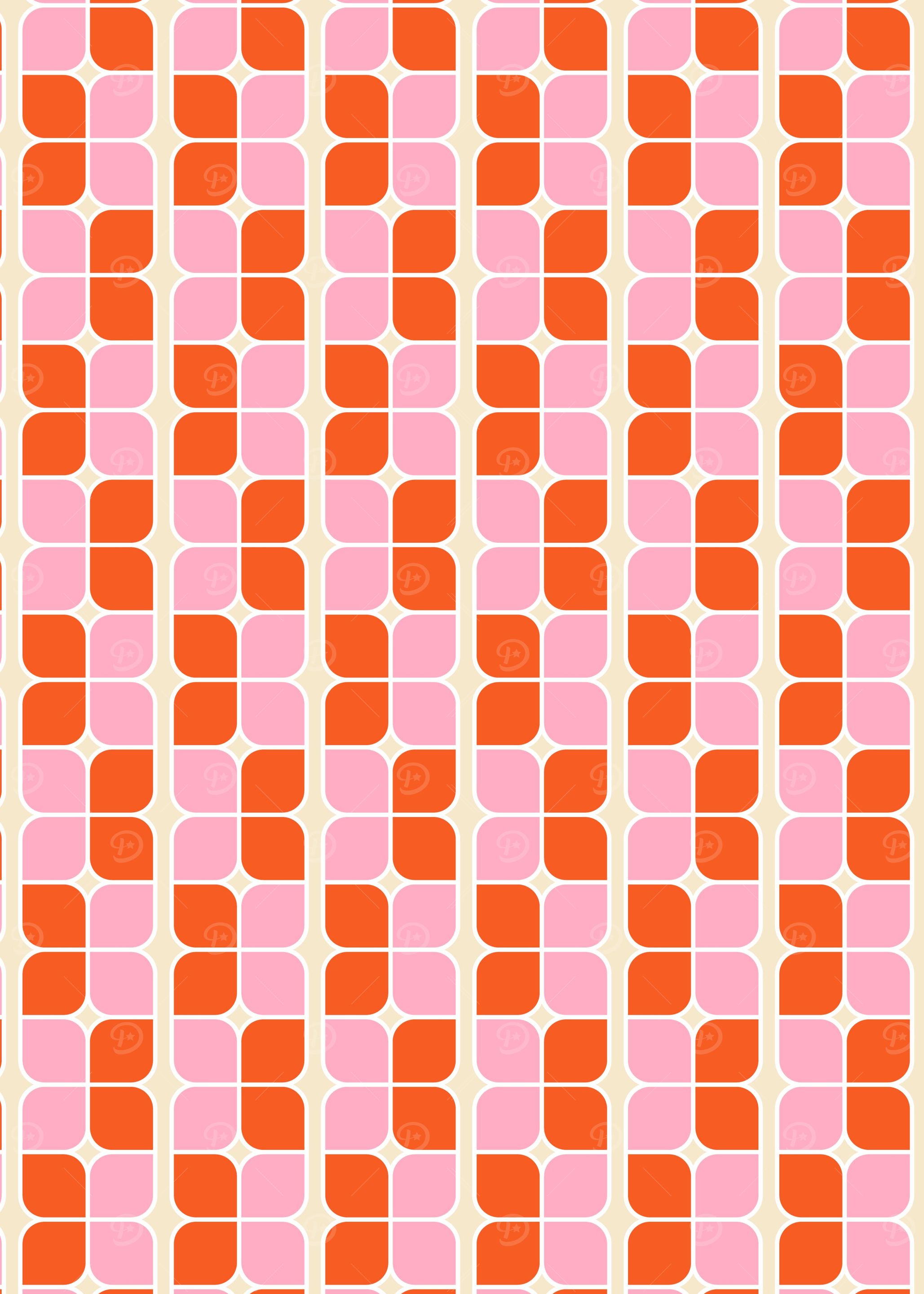 Groovy Retro Pattern 10