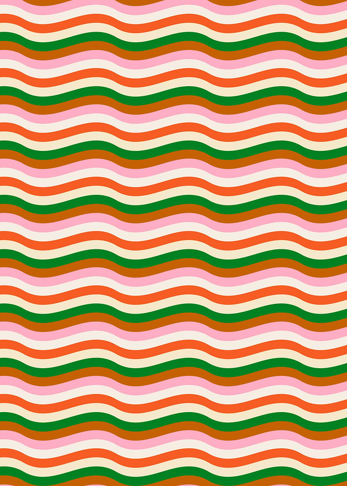 Groovy Retro Pattern 24