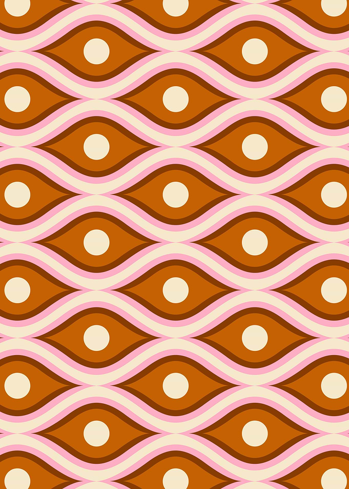 Groovy Retro Pattern 12