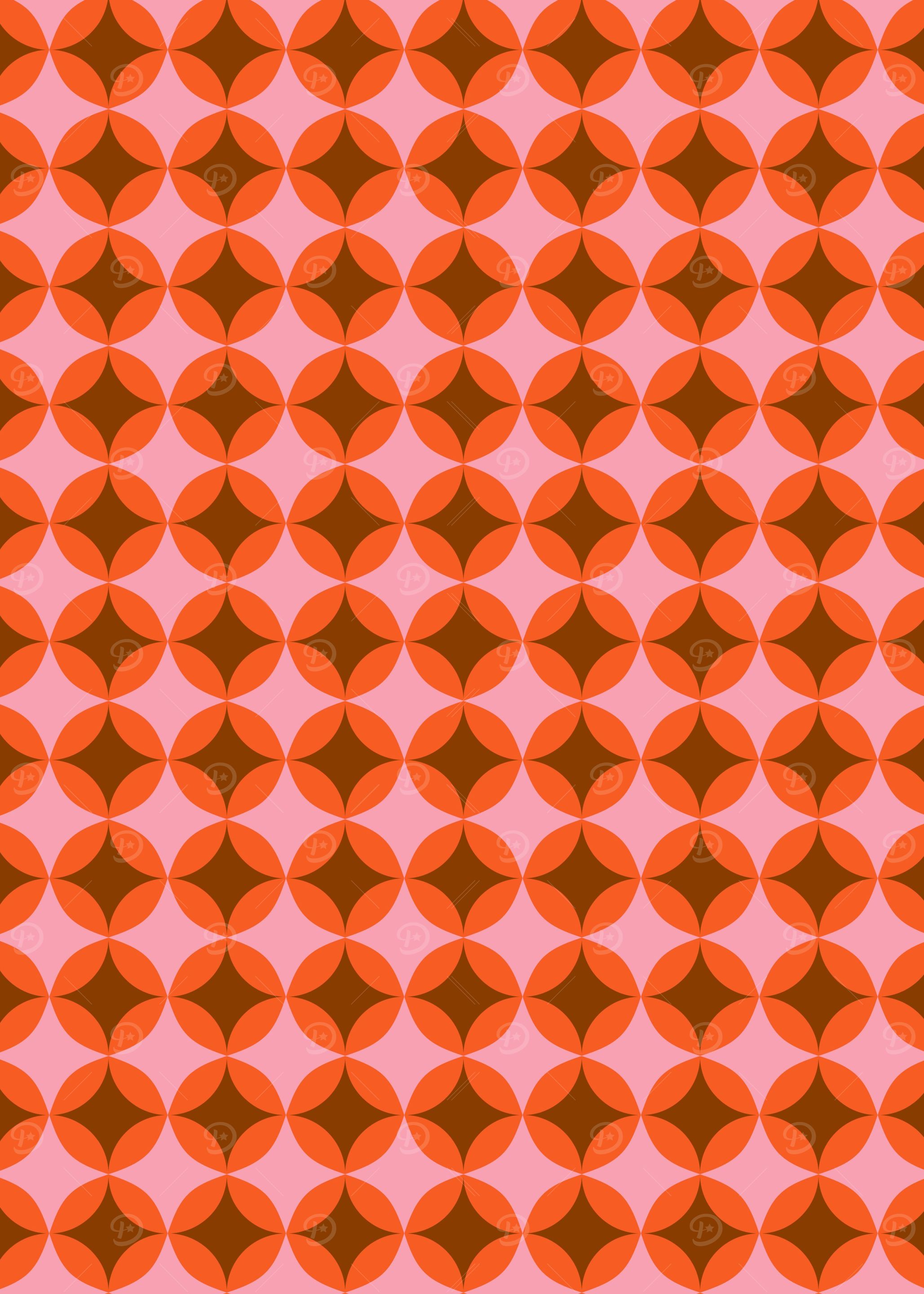 Groovy Retro Pattern 07