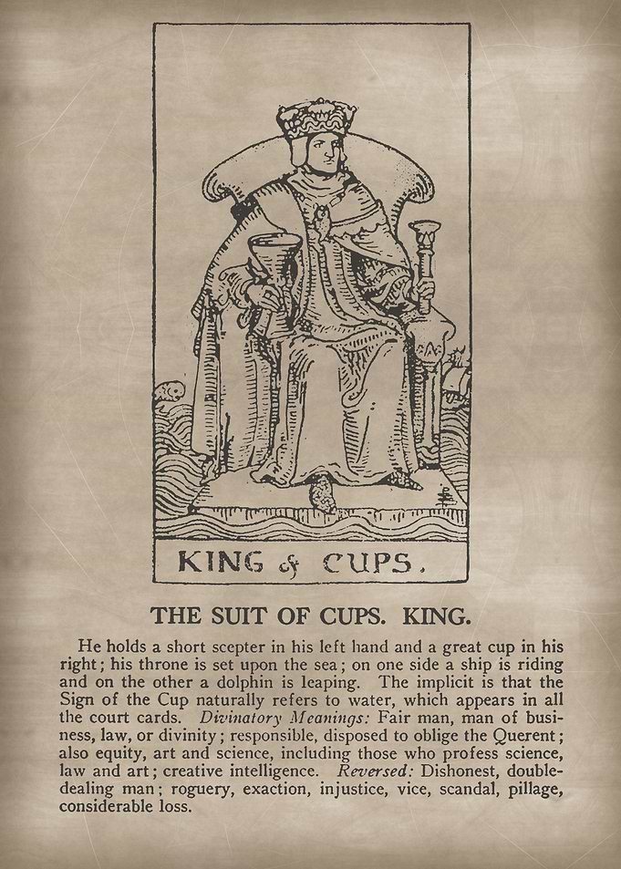 King of Cups Tarot Card