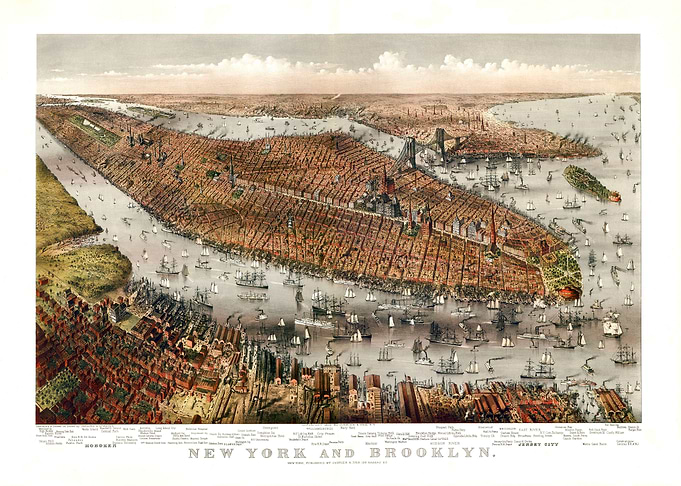 Map of New York