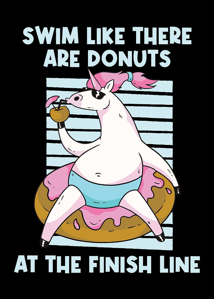 Swim Like There Are Donuts