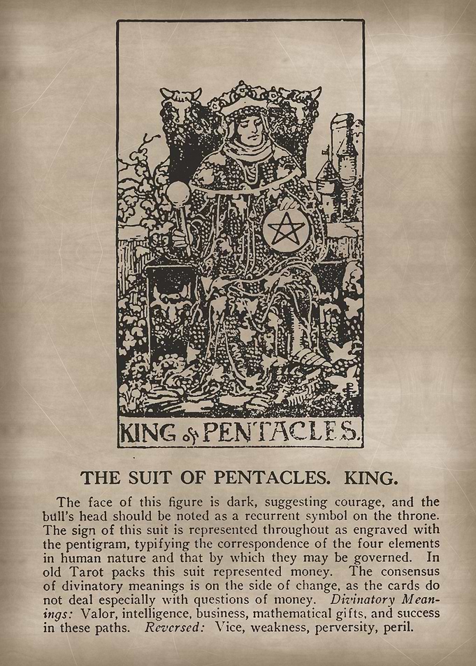 King of Pentacles Tarot