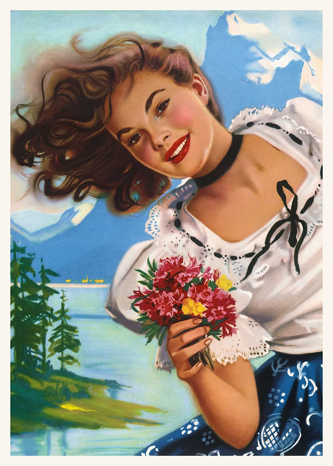 Austria Vintage Poster