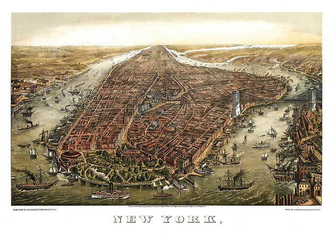 Map of New York