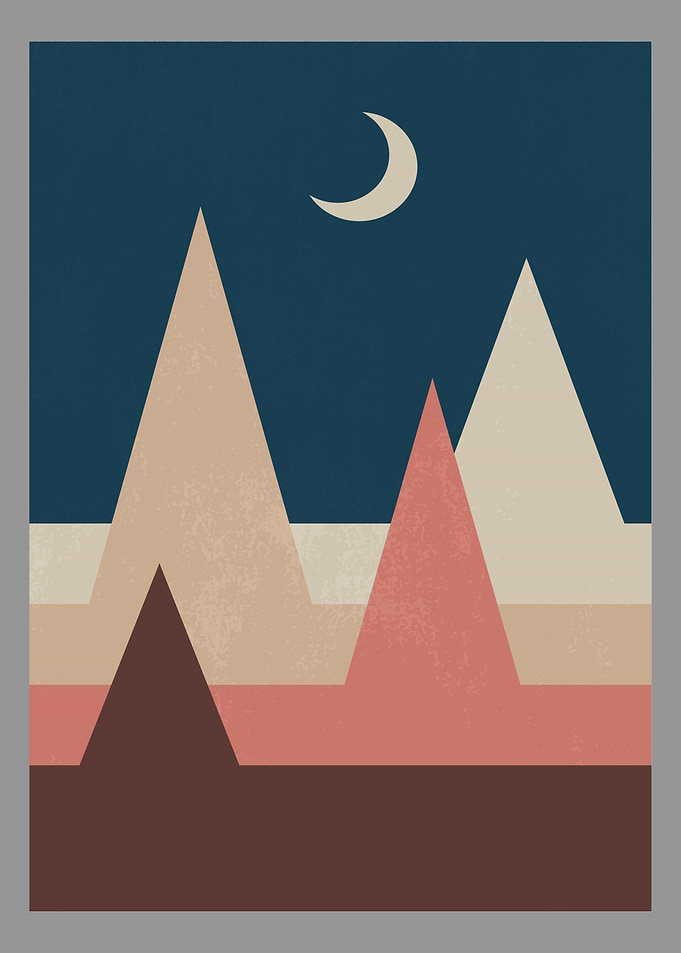 Abstract modern Landscape