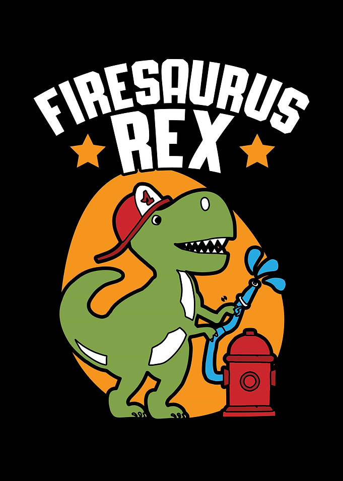 Firesaurus Rex Fireman