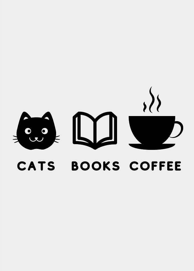 Cats Books And Coffee