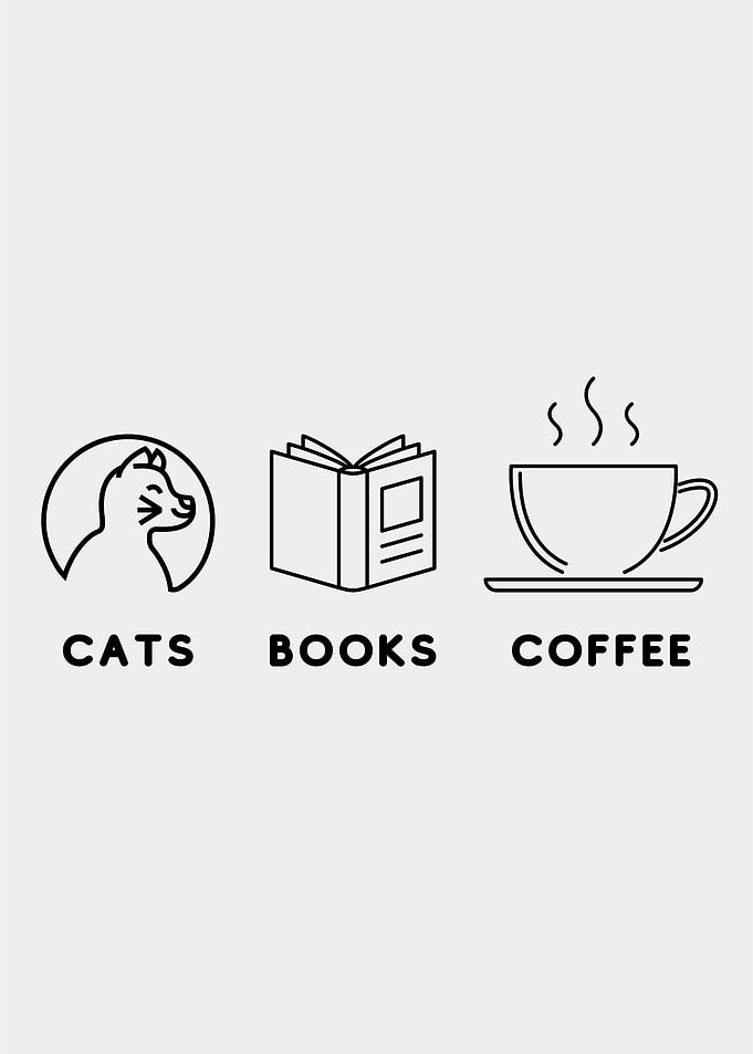 Cats Books And Coffee
