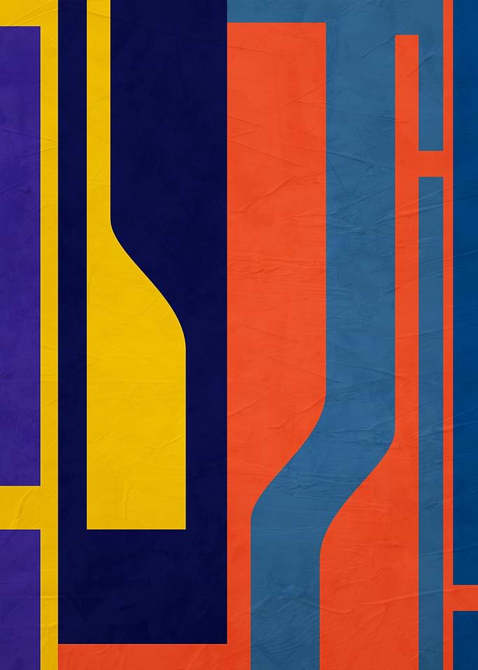 GEOMETRIC ABSTRACT 252B