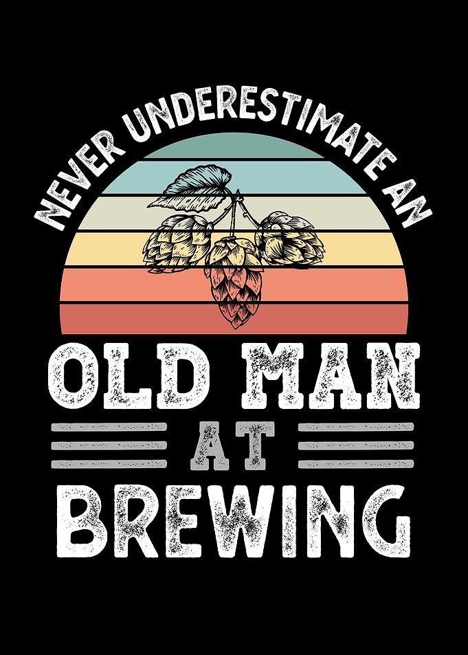 Old Man at Brewing Fathers