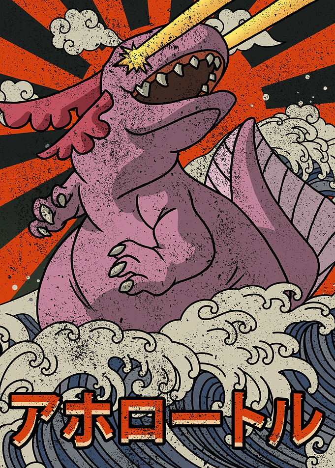 Kaiju Axolotl Kaijin