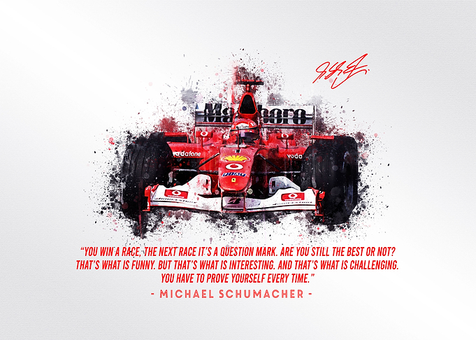 Michael Schumacher 2002Car