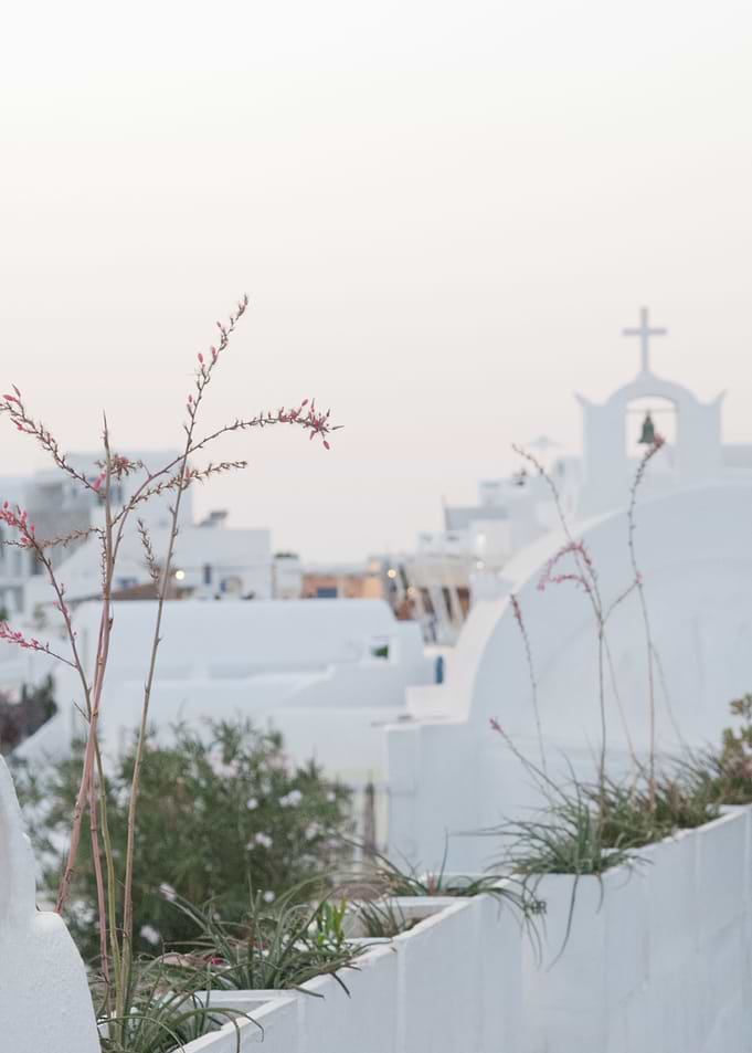 Santorini Oia Pastel 1