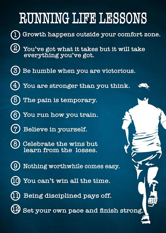 Running life lessons