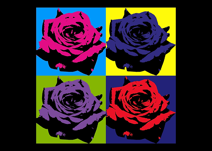 Retro Rose Garden Roses