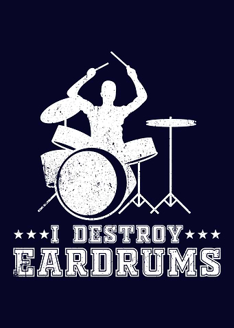 Funny Drummer I Destroy