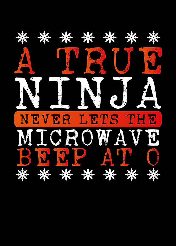 A true ninja lets the micr