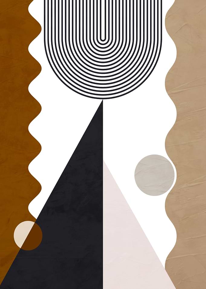 GEOMETRIC ABSTRACT 370A
