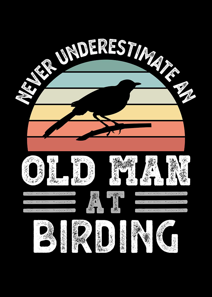 Old Man at Birding Fathers