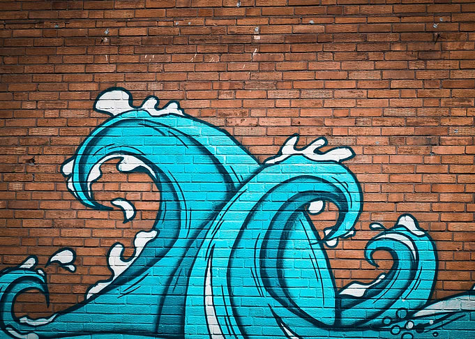 Wave Wall art