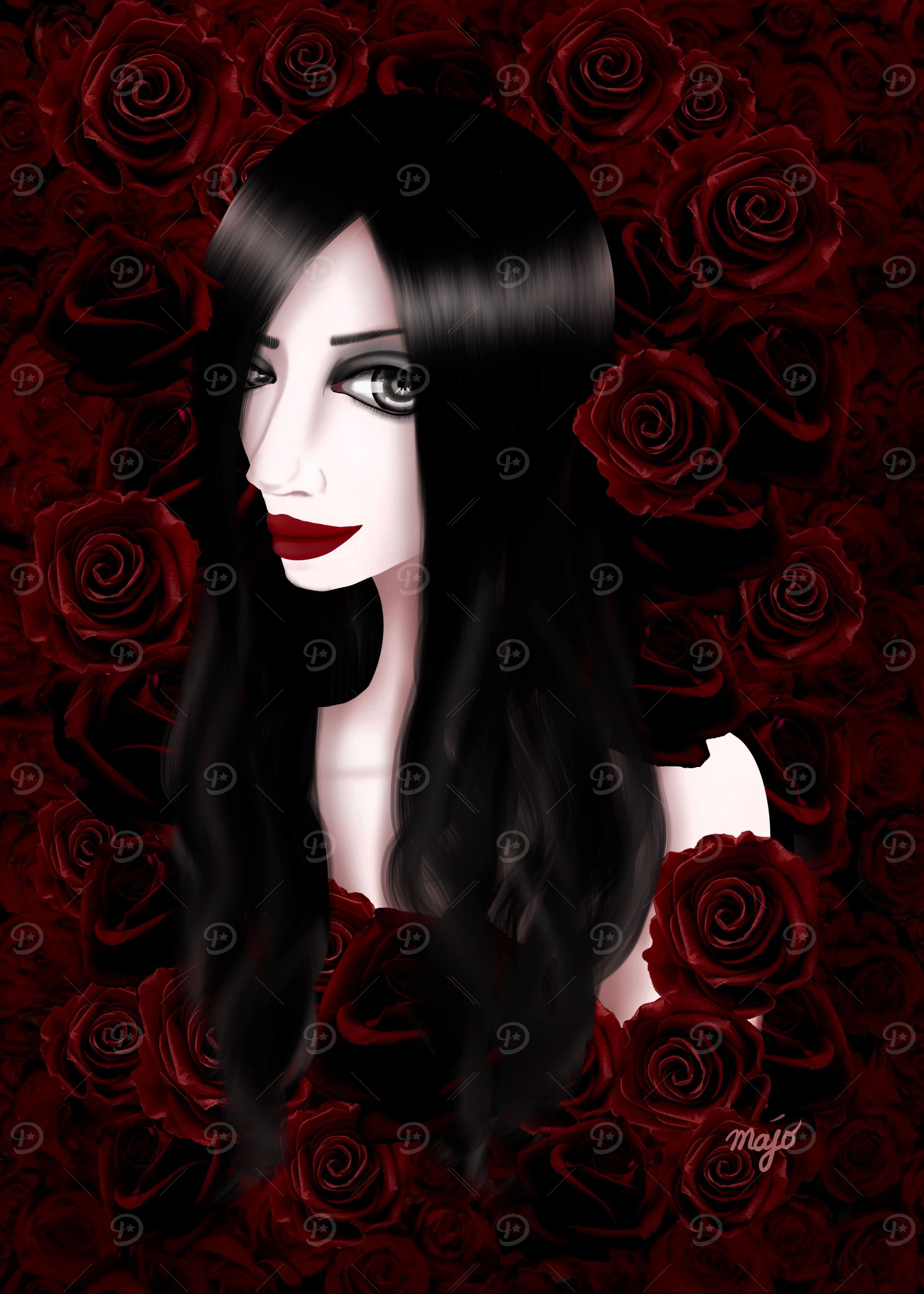 Melting Into Roses