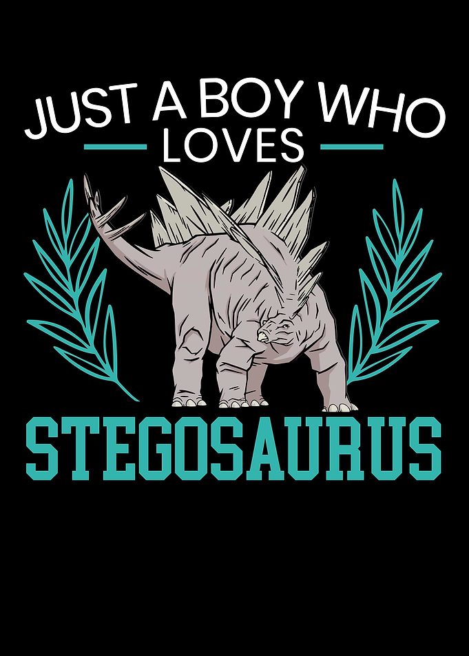 Boy Who Loves Stegosaurus