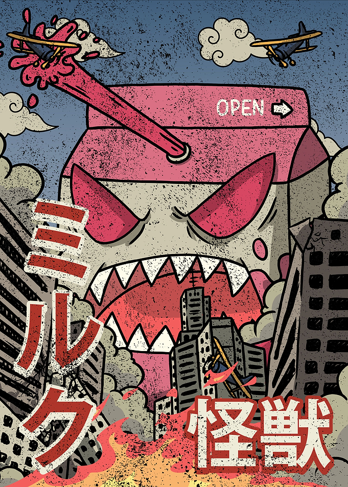 Kaiju Strawberry Milk