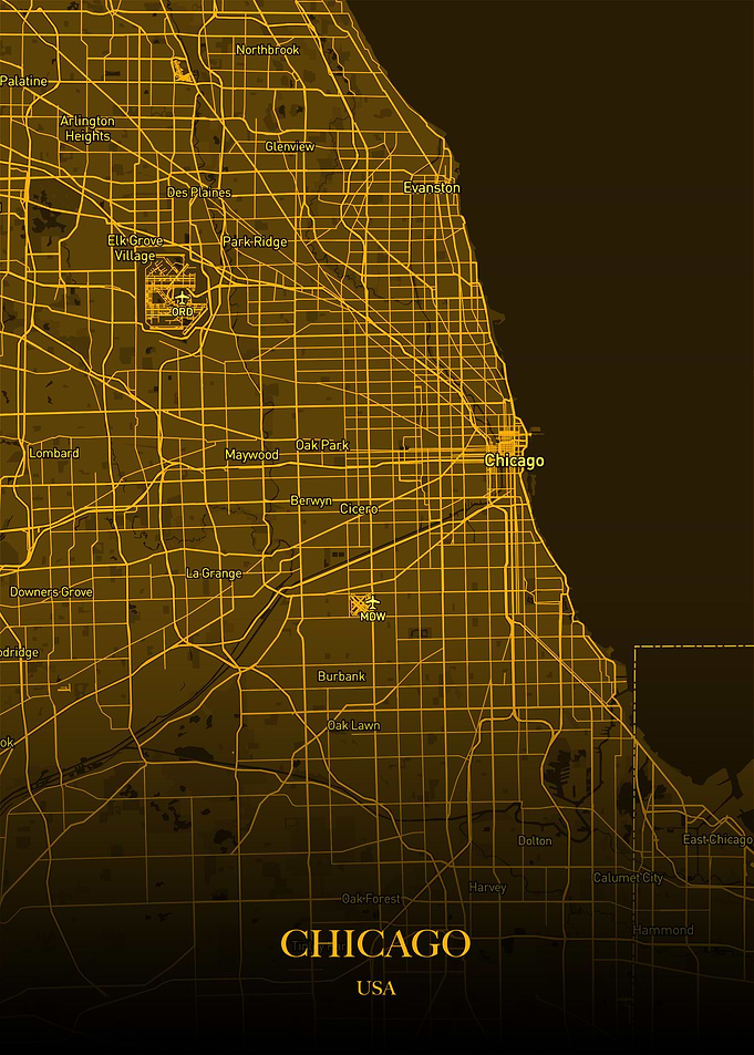 Chicago Gold Maps