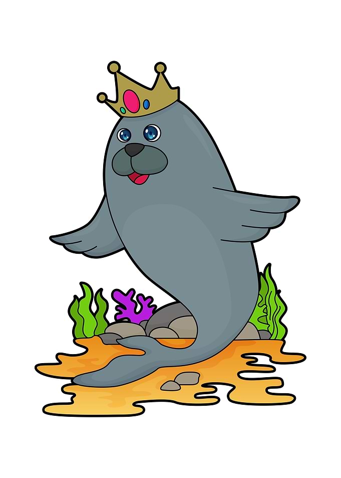 Seal King Crown