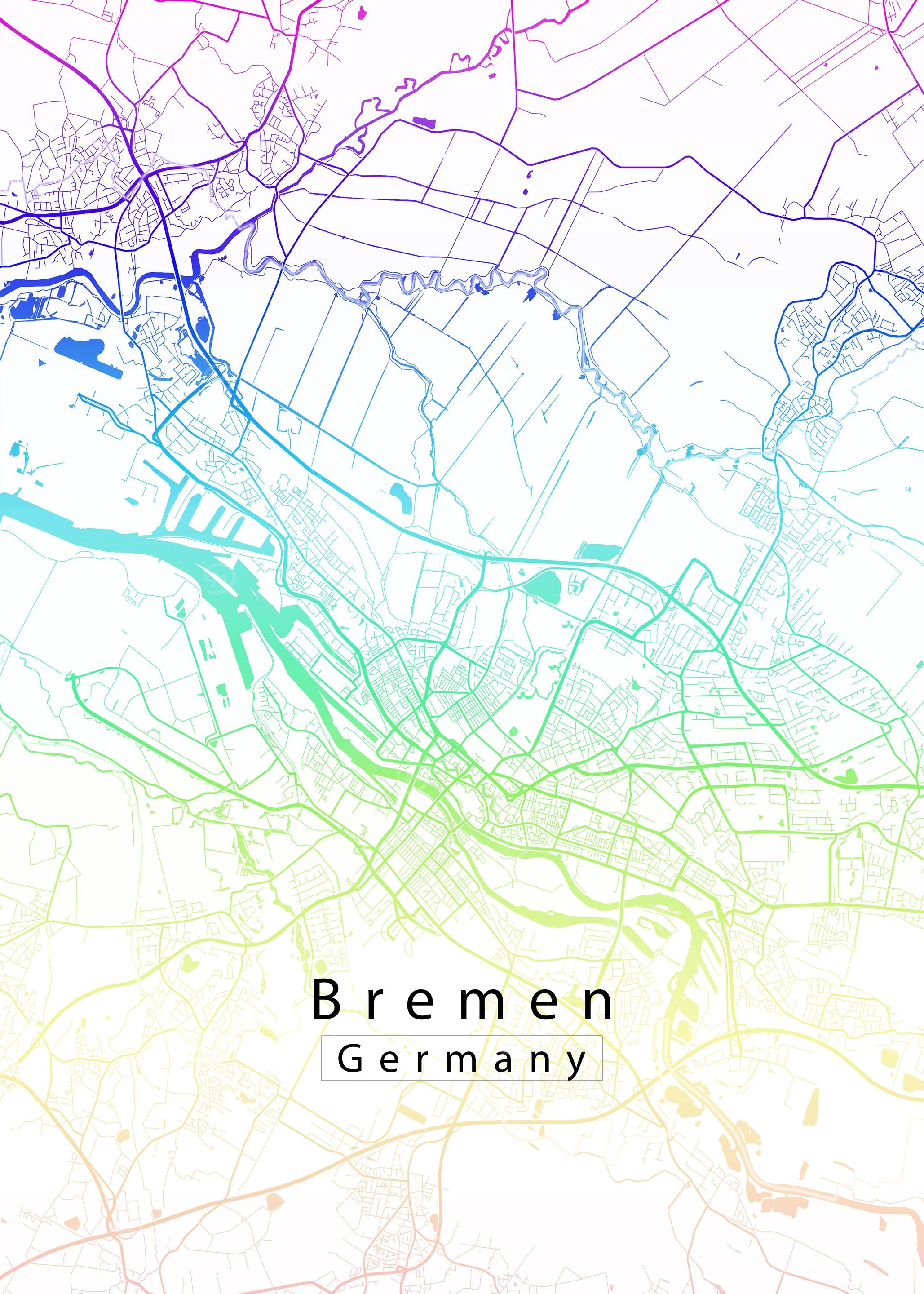 Bremen City Map