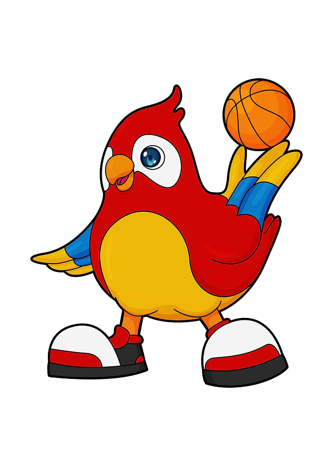 Parrot Basketball Sports